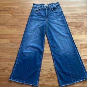 COPY - ASKKNY  WIDE LEG- Jeans size 26/29” long A10
